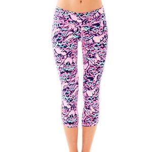 Cropped Leggings - Lobster Roll